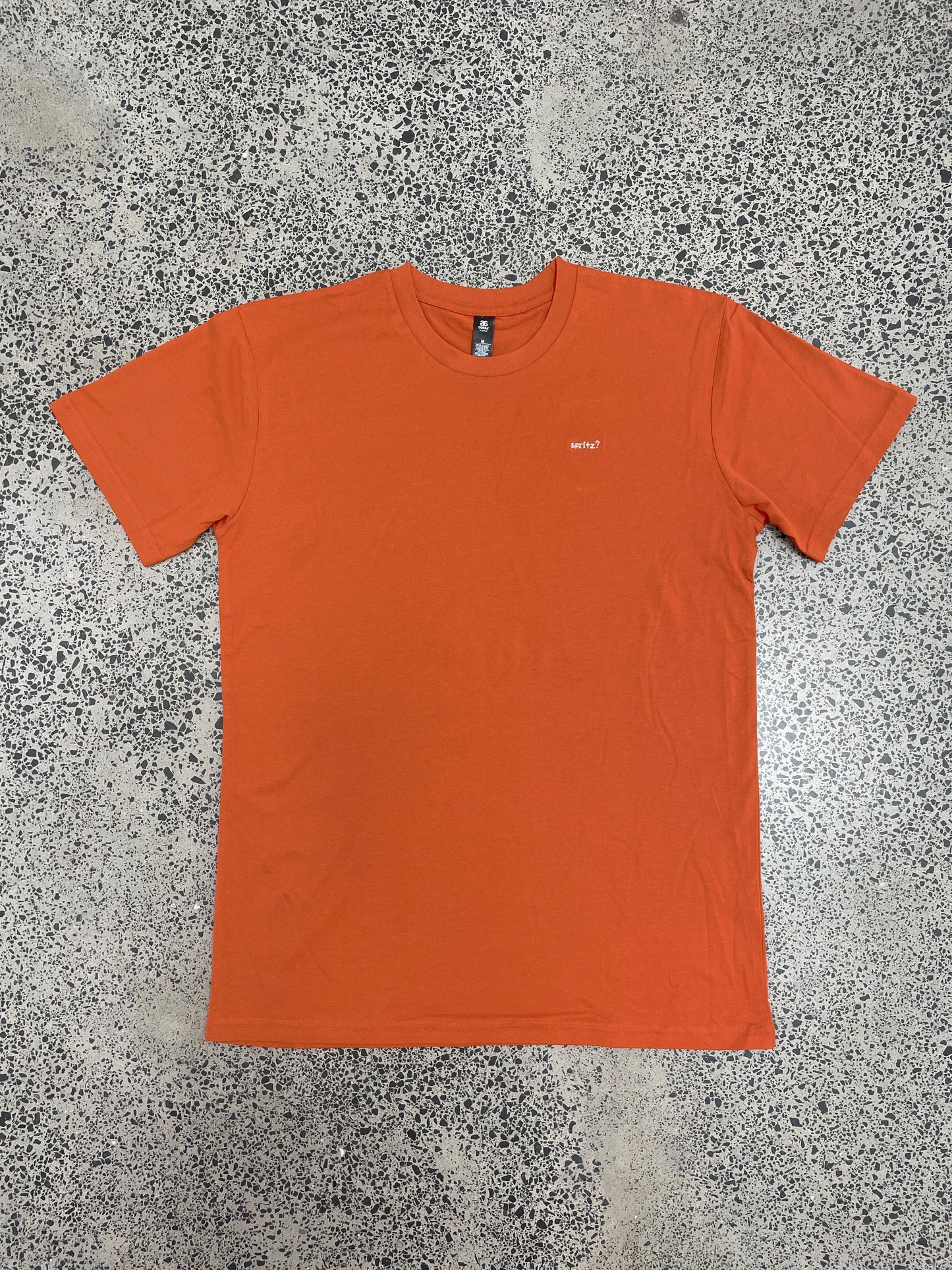 spritz? limited edition embroidered tee (burnt orange)