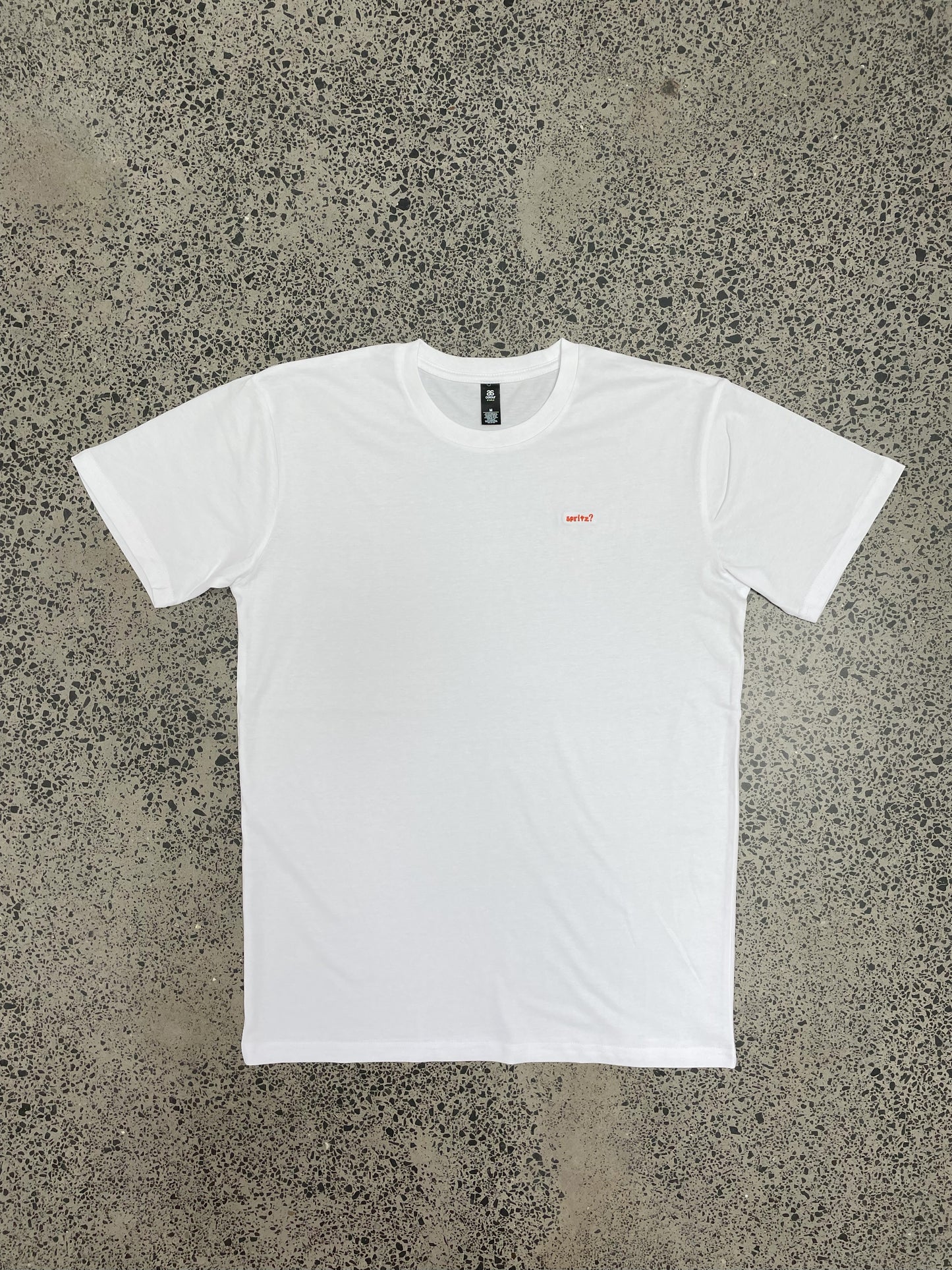spritz? limited edition embroidered tee (crisp white)